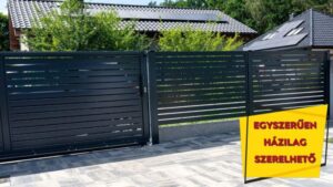 Korszerű fém kerítésléc az XXL kerítés kínálatában